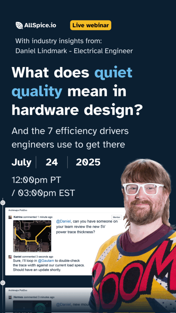 What does quiet quality mean in hardware design