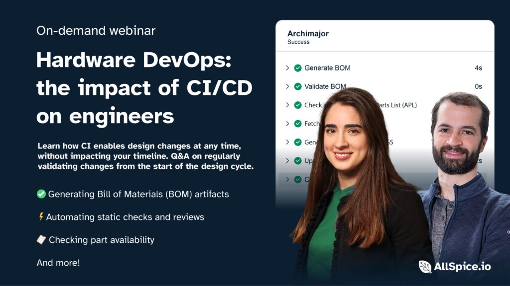 Hardware DevOps: the impact of CI/CD on engineers webinar